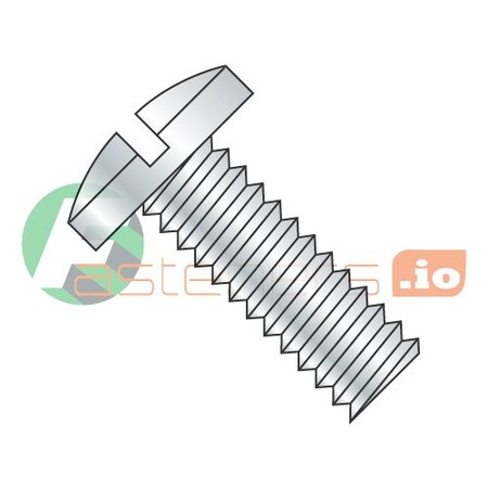1/4-20 x 3/8" Machine Screws/Slotted/Binder Undercut Head/Steel/Zinc (Carton: 4,000 pcs)